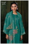 Xylah 4245 By Ganga Bemberg Russian Silk Designer Salwar Suits Wholesalers In Surat